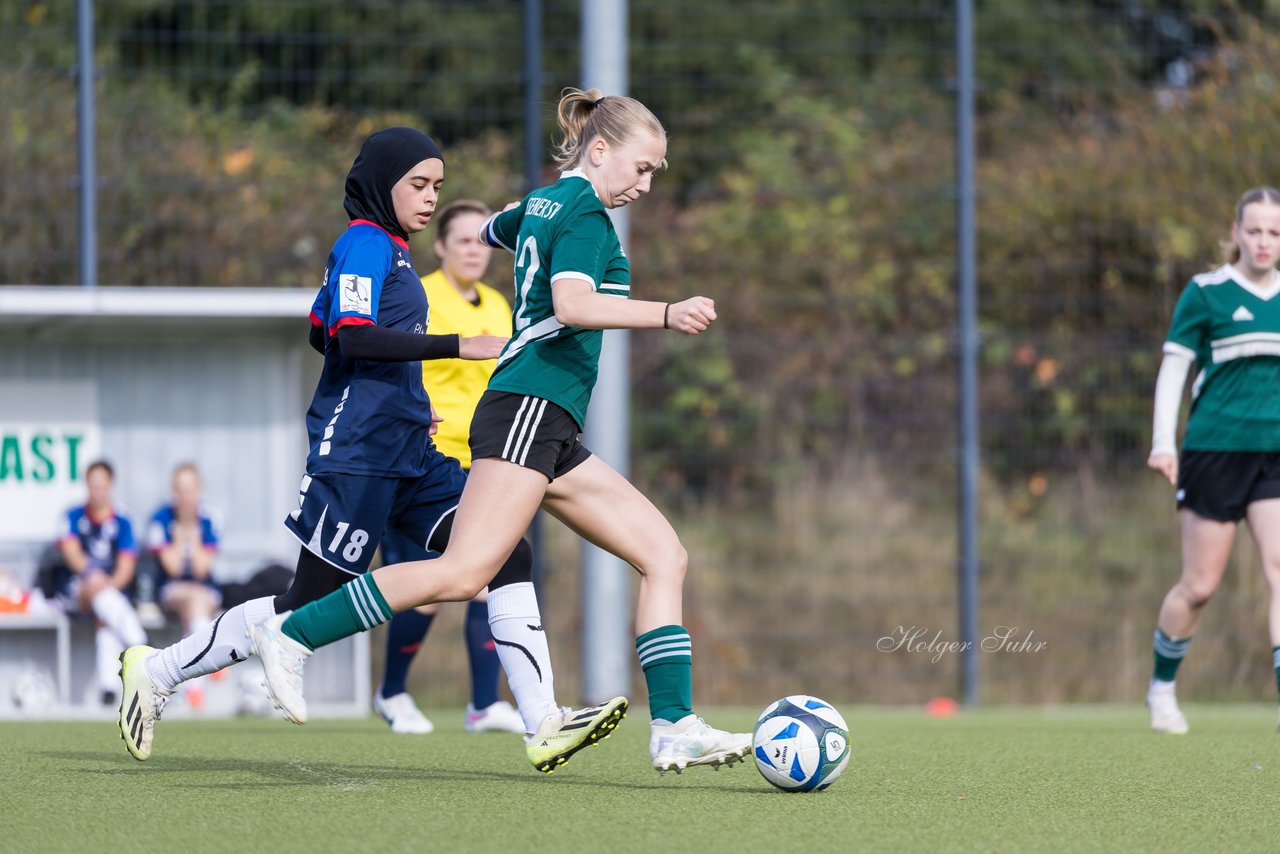 Bild 78 - wU19 Rissener SV - VfL Pinneberg : Ergebnis: 9:1